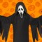 Ghost Face 25th Anniversary Child Costume Halloween Scream Hooded Robe Mask Gloves Large Size